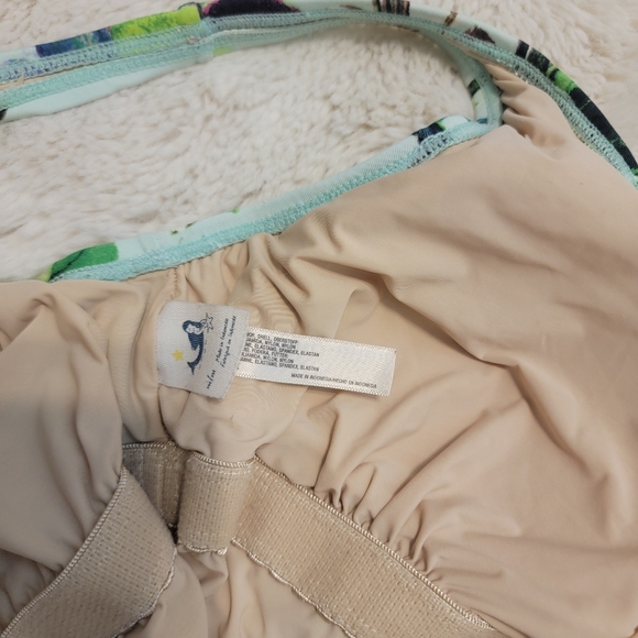 ❤️ SALE! Anthropologie Mix-and-Match Floral Peplum Tankini - Picture 5 of 10